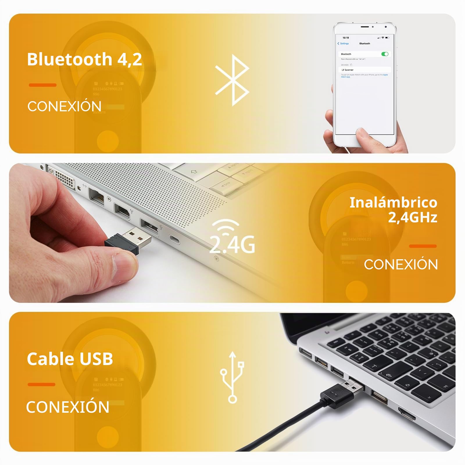 NETUM Lector de Microchip Bluetooth para Mascotas, Escáner Universal Inalámbrico 3 en 1 con Pantalla TFT de 1.45 Pulgadas, Batería Recargable de 1200 mAh, Almacena hasta 20000 Registros (DJ-130)
