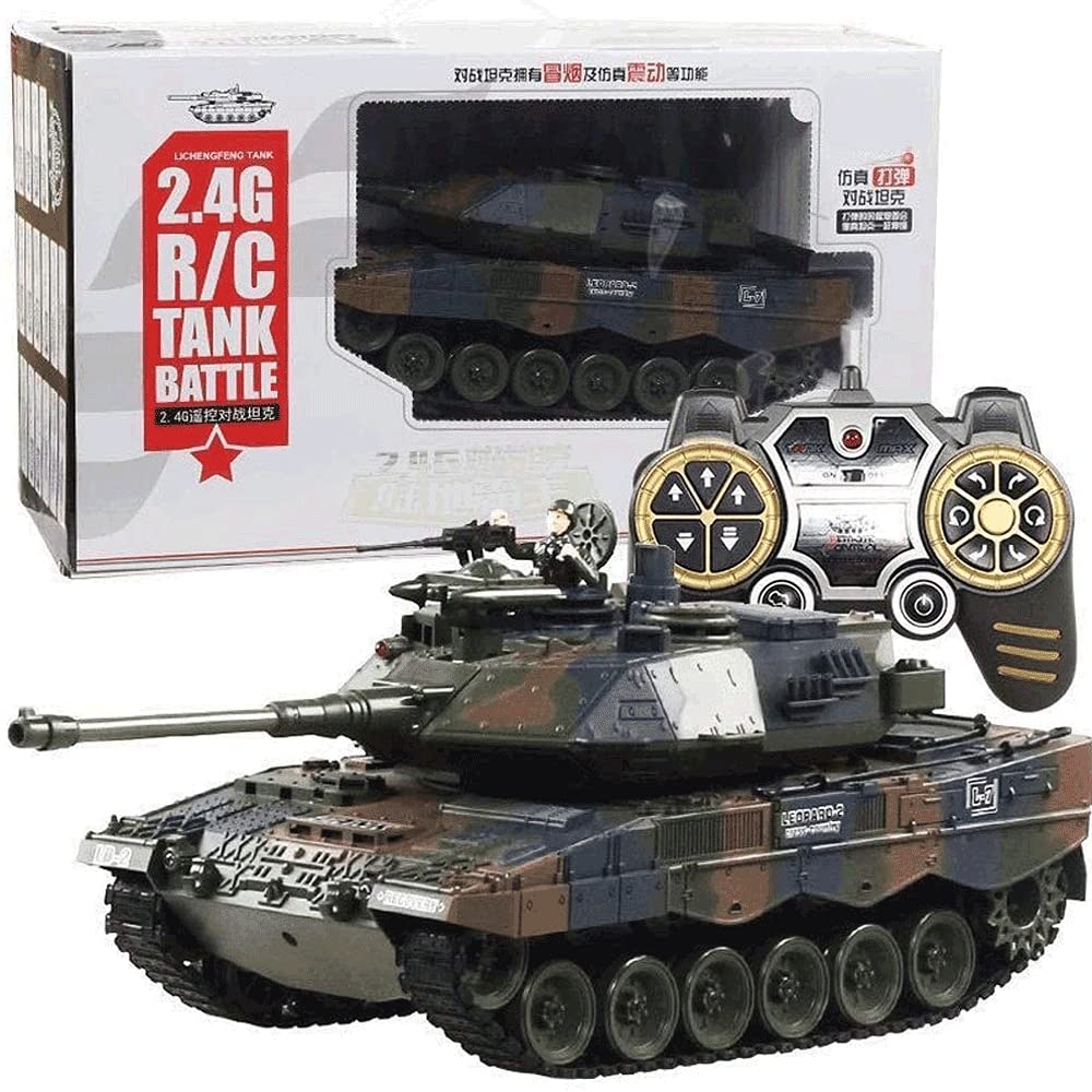 Buy WANGCH 1/18 Metal Remote Control Tank Crawler Offroad Vehicle RC