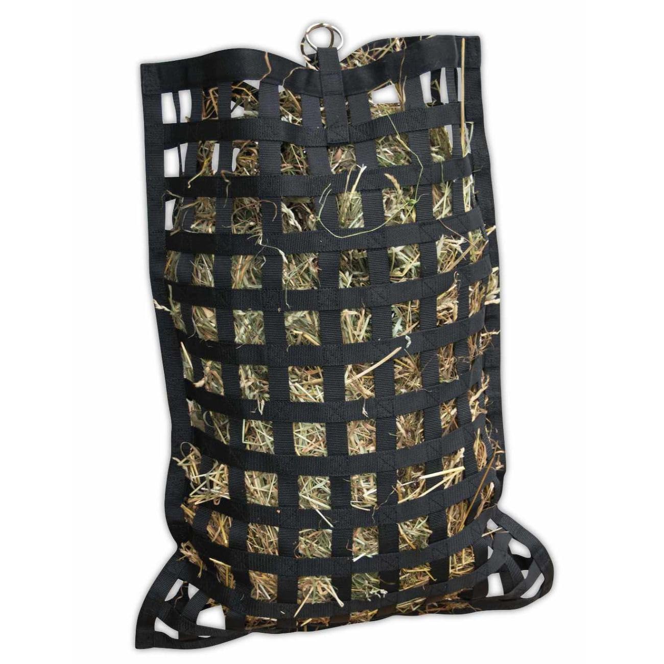 Sac à foin AMKA 59x79 cm avec ouvertures multiples pour l'alimentation des chevaux