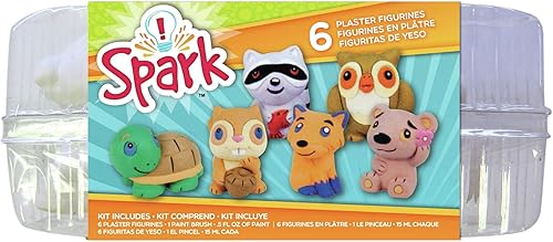 ColorBok 65455B Figuras de yeso, bichos del bosque