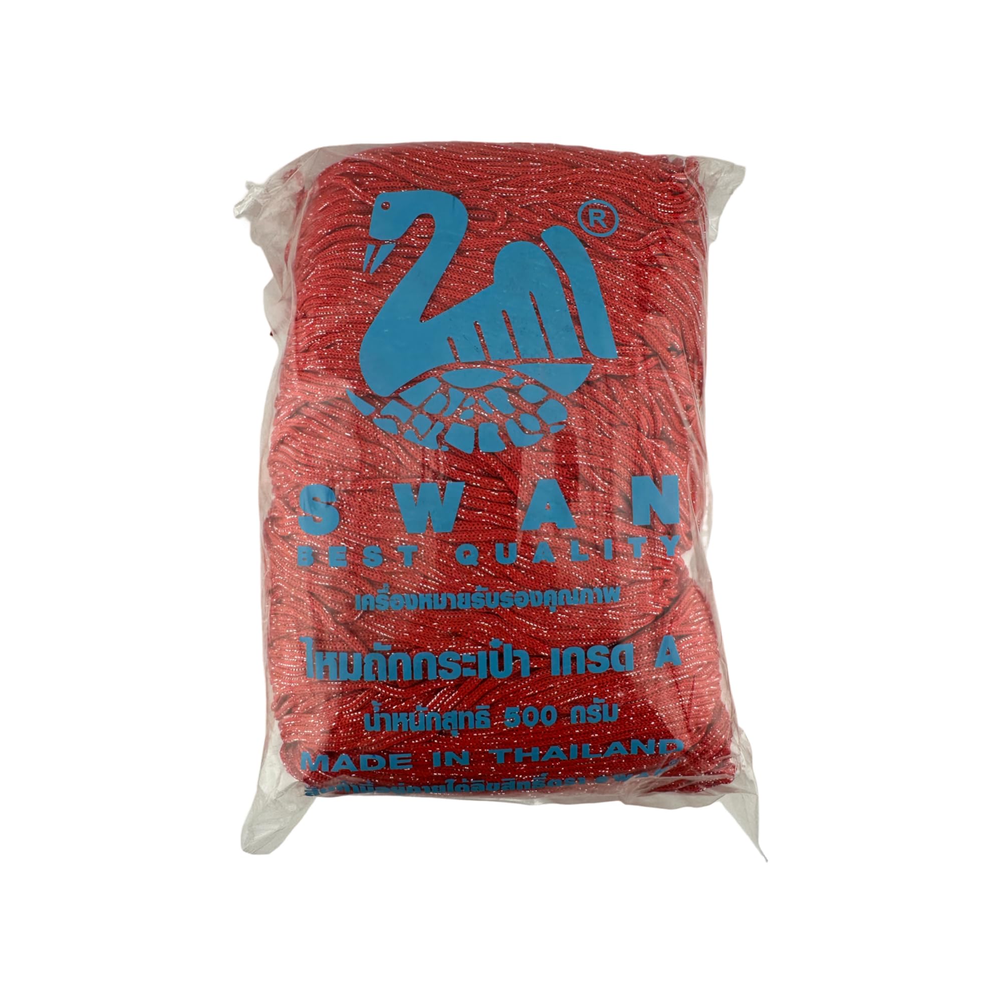 Amazon.co.jp: ☆銀ラメ☆ SWAN マクラメ 編み 糸 紐 コード バンコク