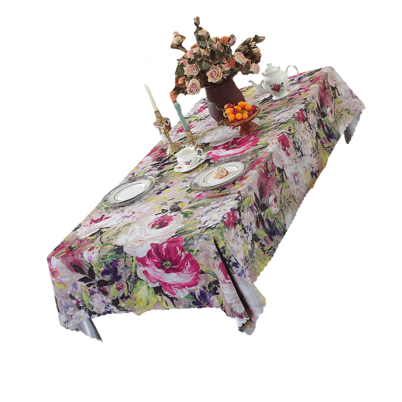 Kalttoy P Stylish Americans Art Table Cover Olyester Multipurpose Home Decoration Accessory Festival Banquets Table Cover