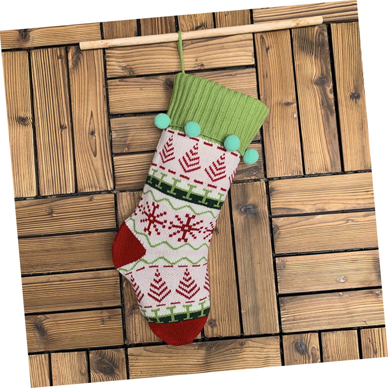 3pezzi Calze Donna Natalizie Calzino Sacchetto Regalo di Natale Calzino di Babbo Natale Calzini Natalizi Decorazione per Albero