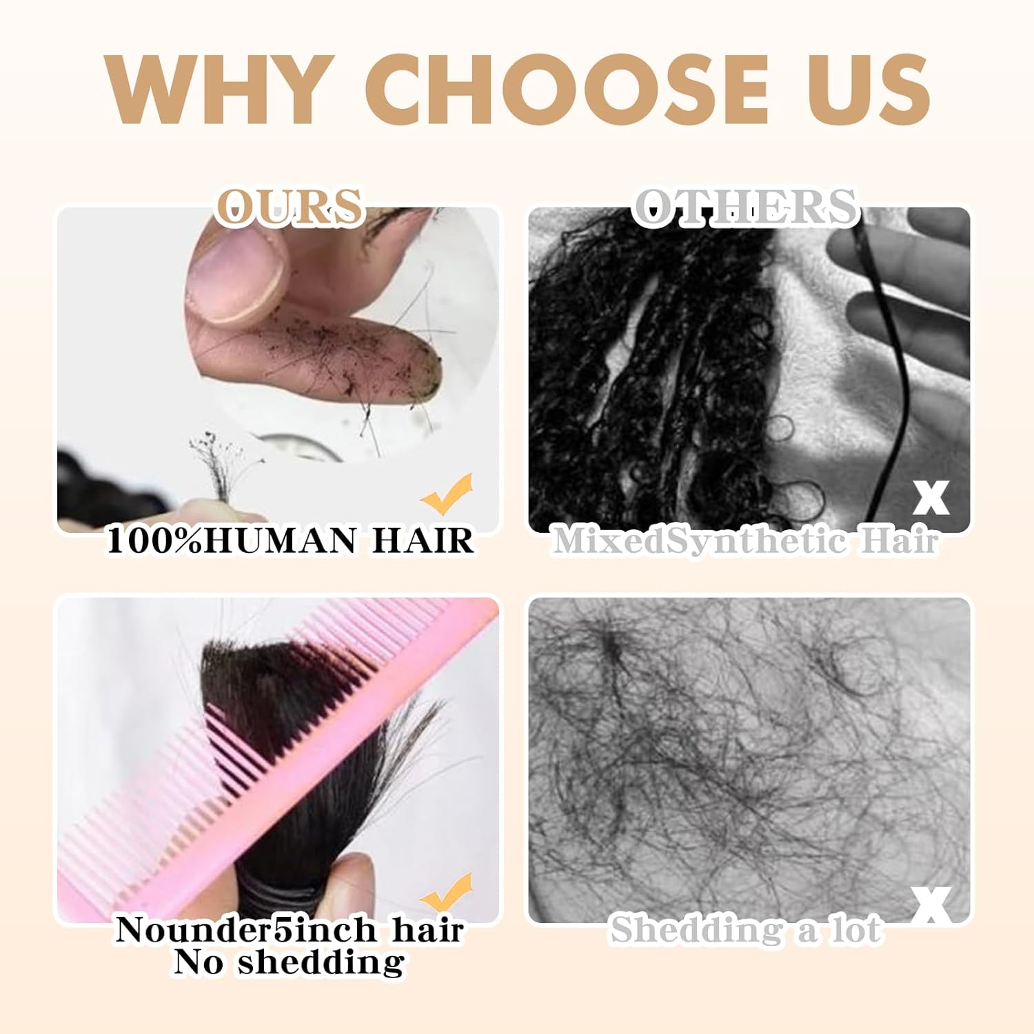 Chocolate Brown Human Braiding Hair for Boho Braids 2 Bundles 110g 20 Inch Deep Wave Bulk Human Boho Hair for Braiding No Weft Bundle 100% Brazilian Hair Extensions Curly for Boho Knotless Braids