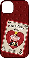 Vista 15 de iPhone 16 Disney Villains The Queen of Hearts Off With Their Heads - Carcasa roja