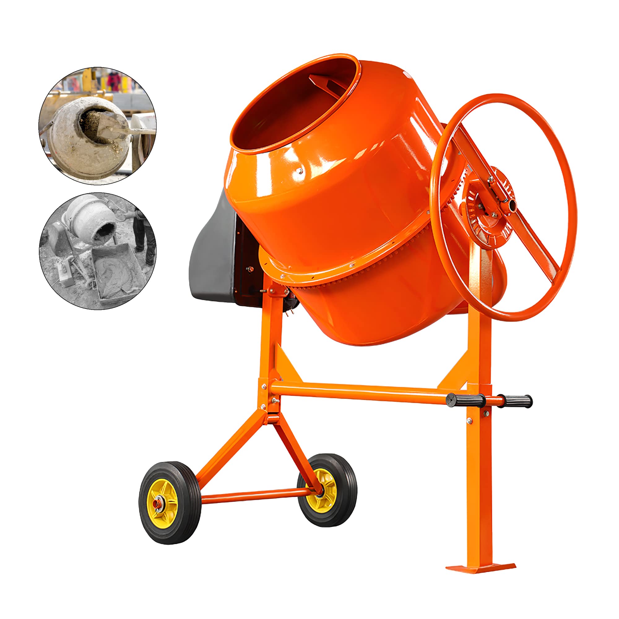 Amazon.co.jp: コンクリートミキサー ポータブルセメントミキサー