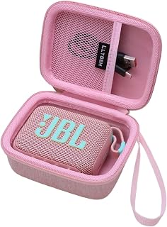 Case for JBL Go 4 /GO 5/Go 3 Ultra-Portable Waterproof Speaker Pink