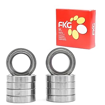FKG 6905-ZZ 25x42x9mm Deep Groove Ball Bearing Double Metal Shields Bearing Pre-Lubricated 10 Pcs