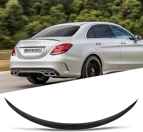 Miniatura 68 de SCITOO Spoiler Wing GT Style Universal 52" ABS Brillante Carbono Aspecto Trasero Alerón Alerón