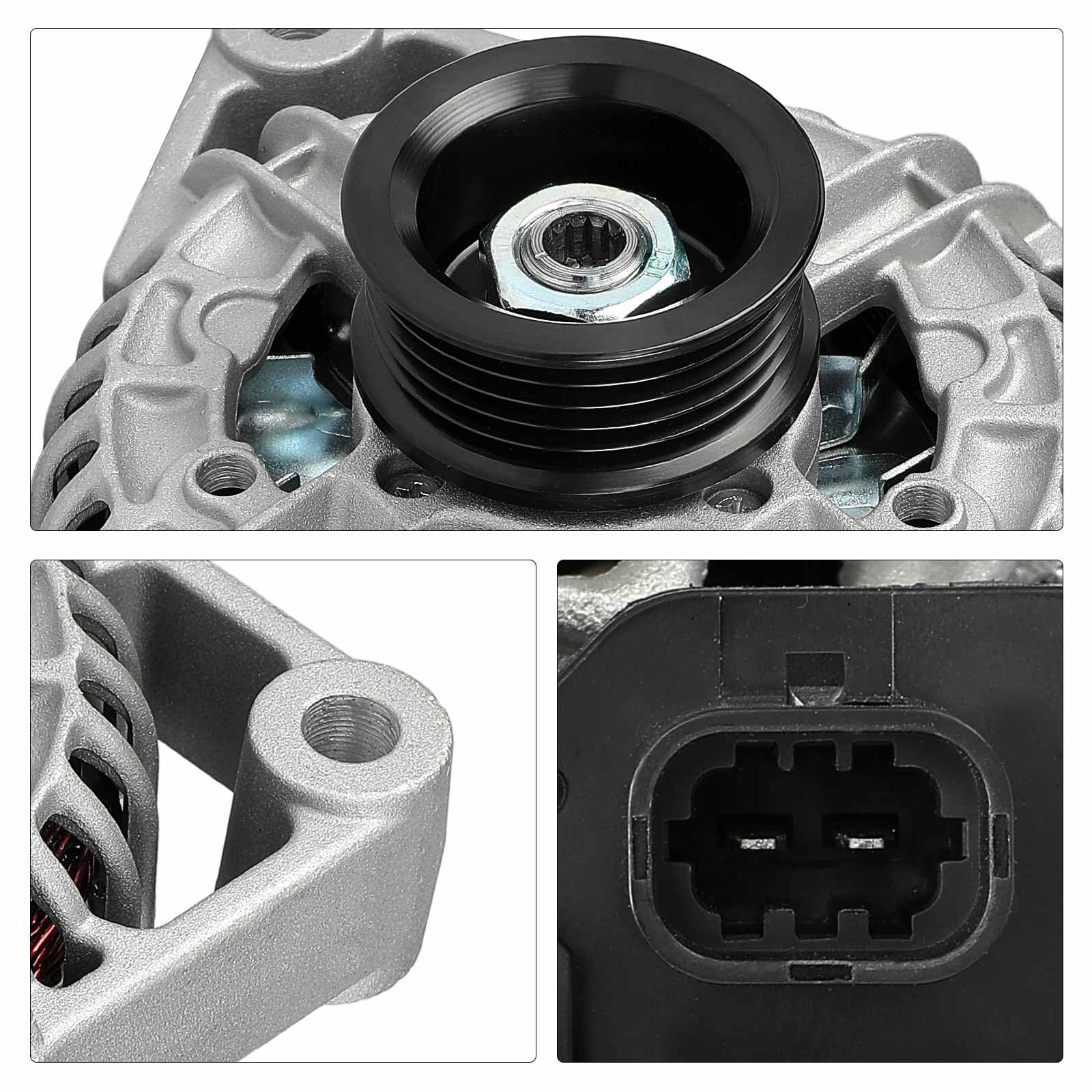 Frankberg Lichtmaschine 120A Kompatibel mit Corsa C F08 F68 Benzin 2003-2009 Corsa D S07 Benzin 2006-2014 Astra G Stufenheck F69 Benzin 2007-2009 Replace# 0124425057