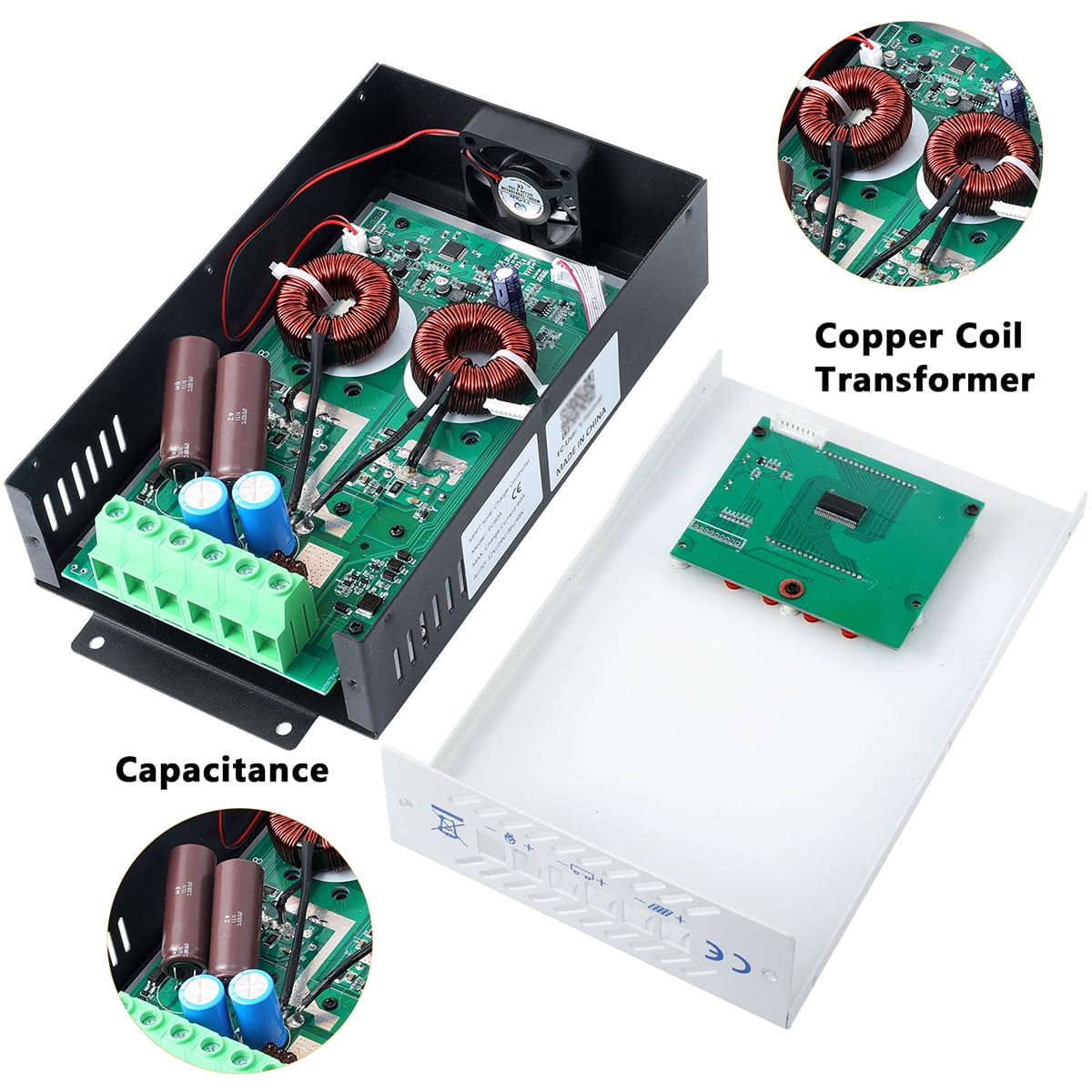 Y&H MPPT 60A Solar Ladegerät Controller 12V 24V 36V 48V Auto Battery Charger Solar Panel Regulator Max PV Input 160VDC w/LCD Display Arbeit mit AGM, Gel, Flooded und Lithium