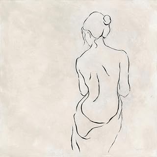 ART.COM Wall Art Print Alabaster Bather 2 by Karen Wallis, 16" x 16"
