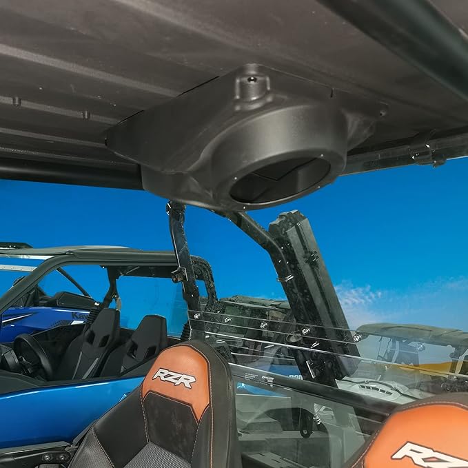 Parlante UTV Sobremolde Impermeable 6.5" HAKA TOUGH para Polaris RZR Can Am X3 miniatura 6