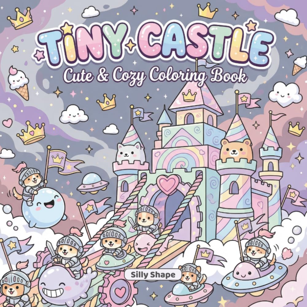 TINY CASTLE: Cute & Cozy Coloring Book (TINY COLORING BOOKS)