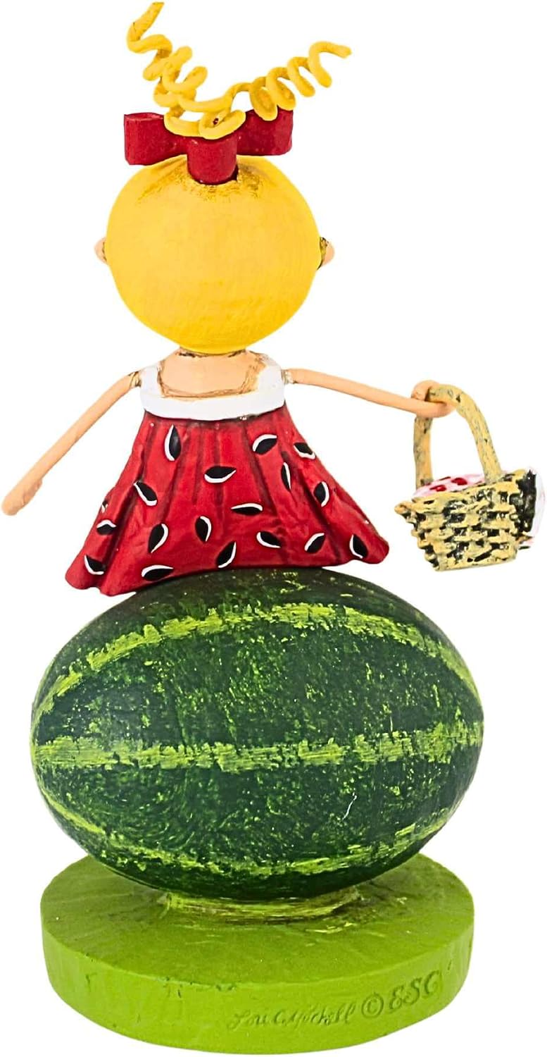 Lori Mitchell Sugar Baby Polyresin Figurine 18014 Patriotic Summer Picnic 6.00In (1Pc)