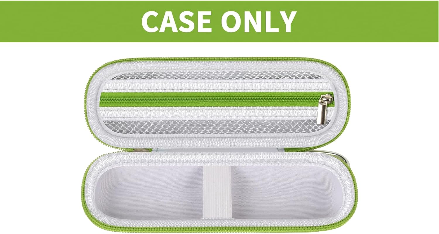 casmilee Case for Unisex Pubic & Personal Body Groomer & Trimmer QP1924, Also Fits for Gillette for Fusion5 Men’s Electric Shavers, Body Comb, Blade, USB Charging Cable Bag (Box Only) (White) - Image 2