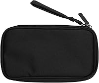Vista 1 de Portable Electronic Organizer - Bag: Power Bank, Cable, Hard Drive Case, Travel Pouch with Zipper - Compact & Stylish - Black
