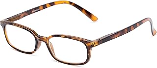 com Reading Glasses: The Brookside rectangle Style for Men and Women
