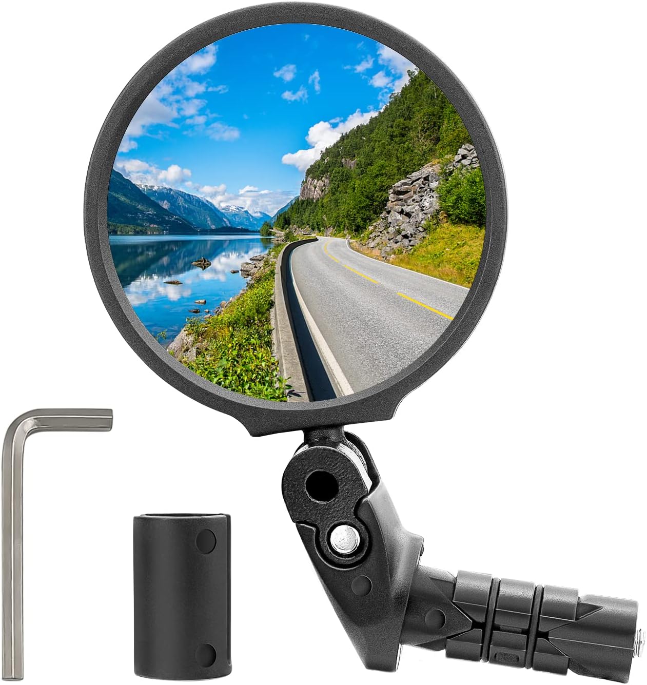 Acquista Specchietto Retrovisore Per Bici 1 Paio Specchietti Retrovisori Universali Regolabili Per Bici Da Ciclismo In Italia A Partire Da 11 - Foto 12