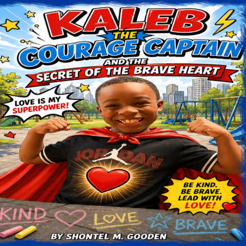 KALEB THE COURAGE CAPTAIN: The Secret of the Brave Heart (KALEB THE COURAGE CAPTAIN: The Power of Words on Mimi’s Block)