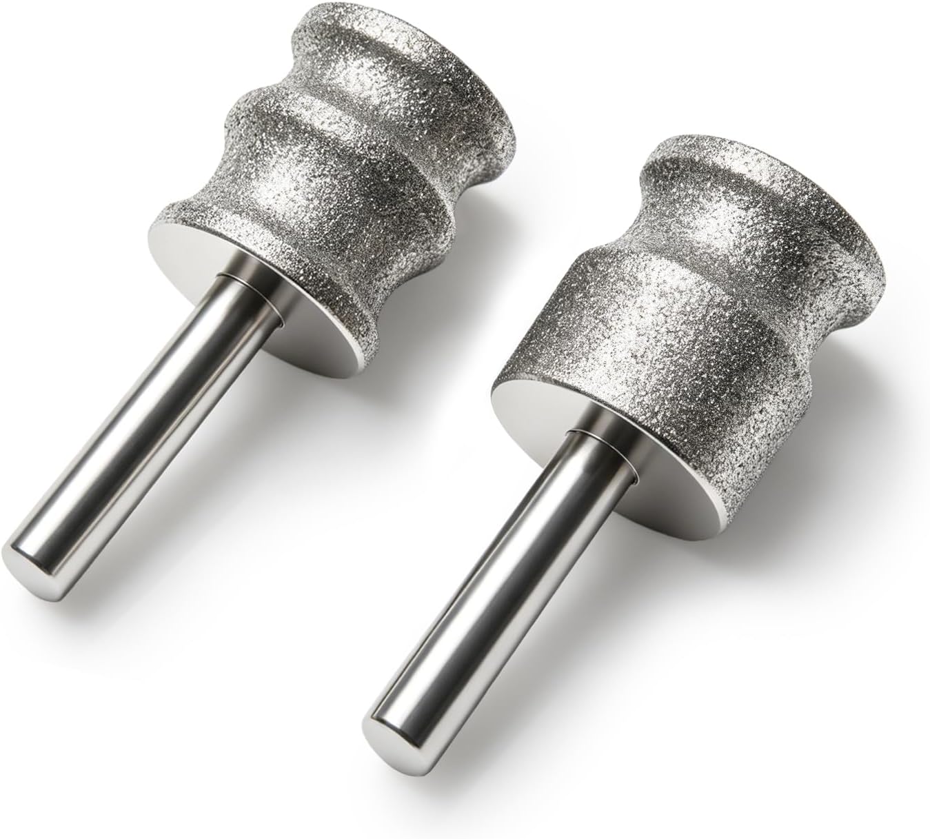 Diamond Dog Nail Grinder Bits, 2PCS 1/8" Pet Nail Grinder Replacement Heads Compatible with Dremel, Pet Nail File Trimming Bits for Dog and Cat Claw Grooming
