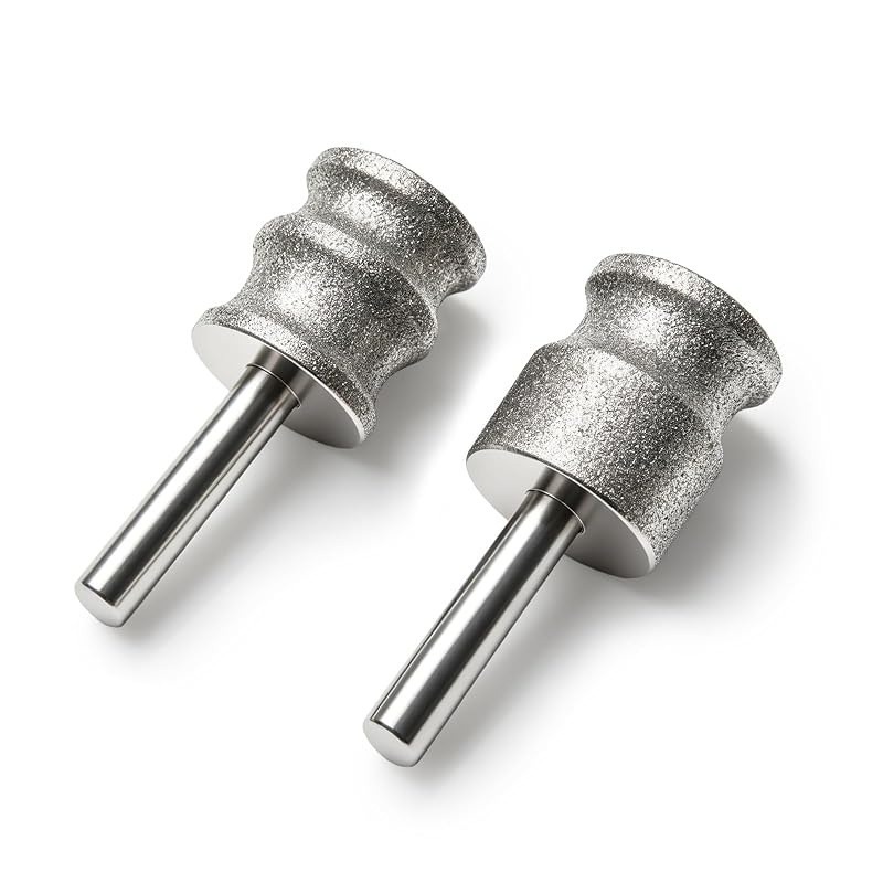 Brocas Diamantadas para Lixar Unhas de Cães e Gatos Refenlan REMJT01SL-1, Pacote com 2
