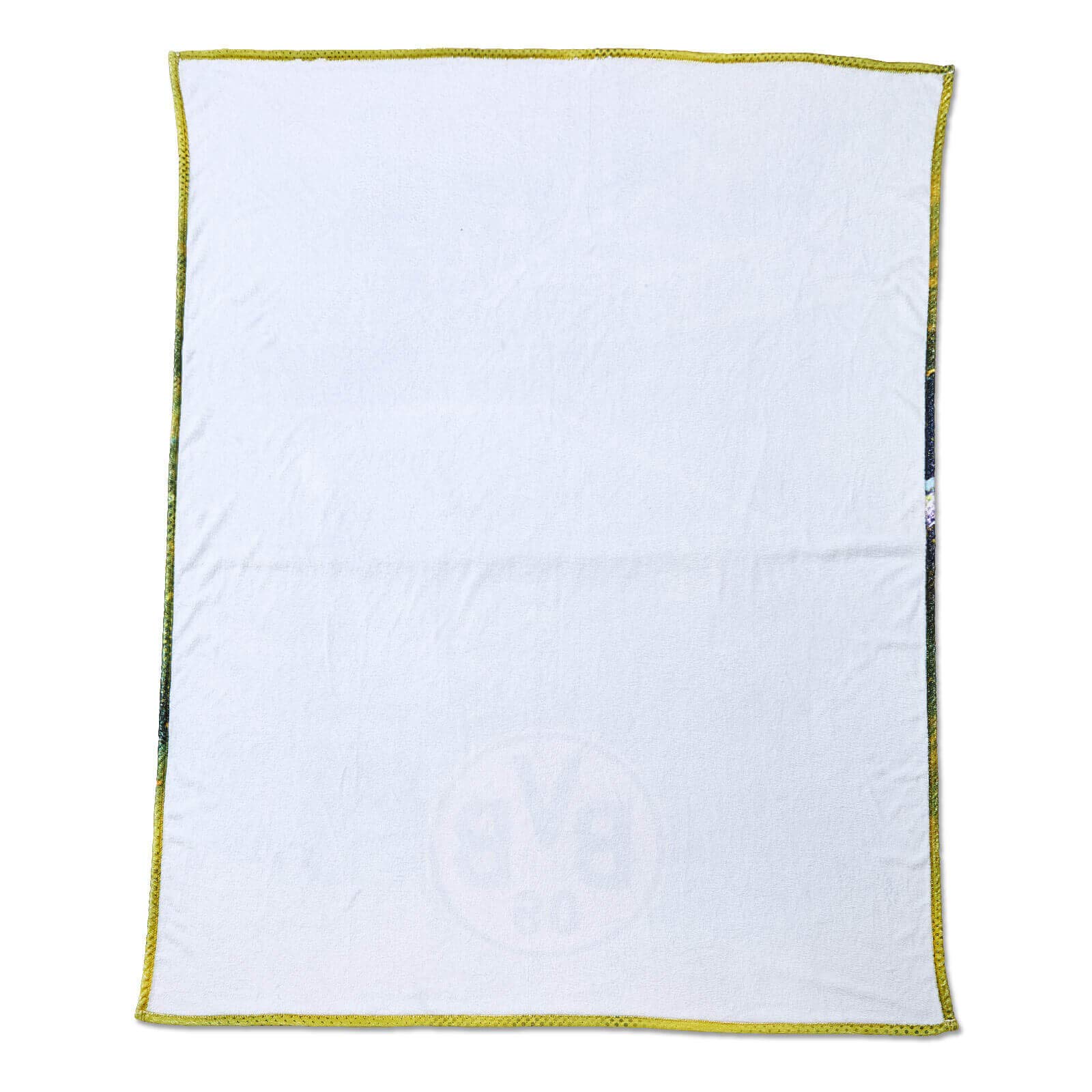 Borussia Dortmund Koc polarowy BVB z nadrukiem stadionowym, 150 x 200 cm