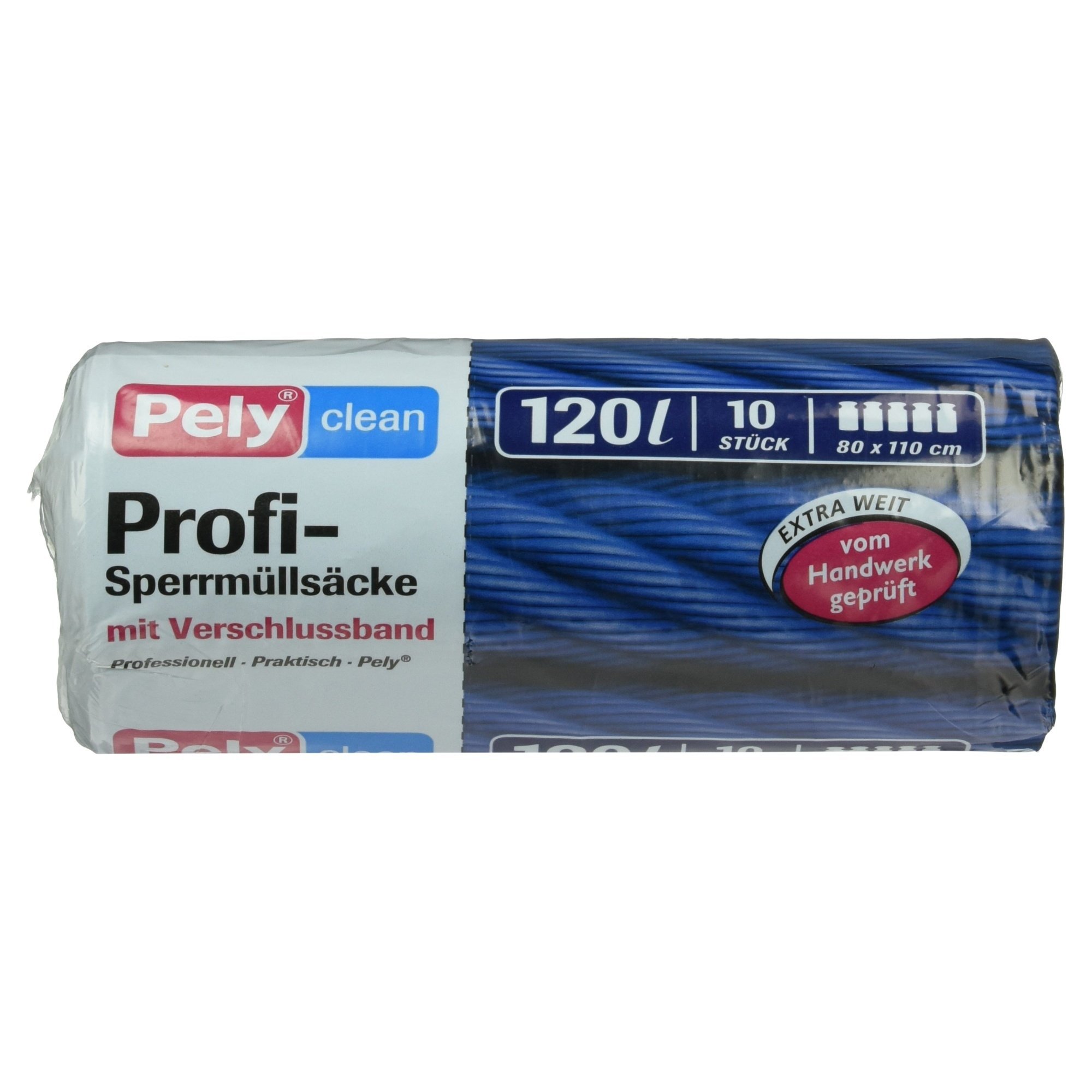 pely 8552 clean Profi-Sperrmüllsäcke, mit Verschlussband, extra 