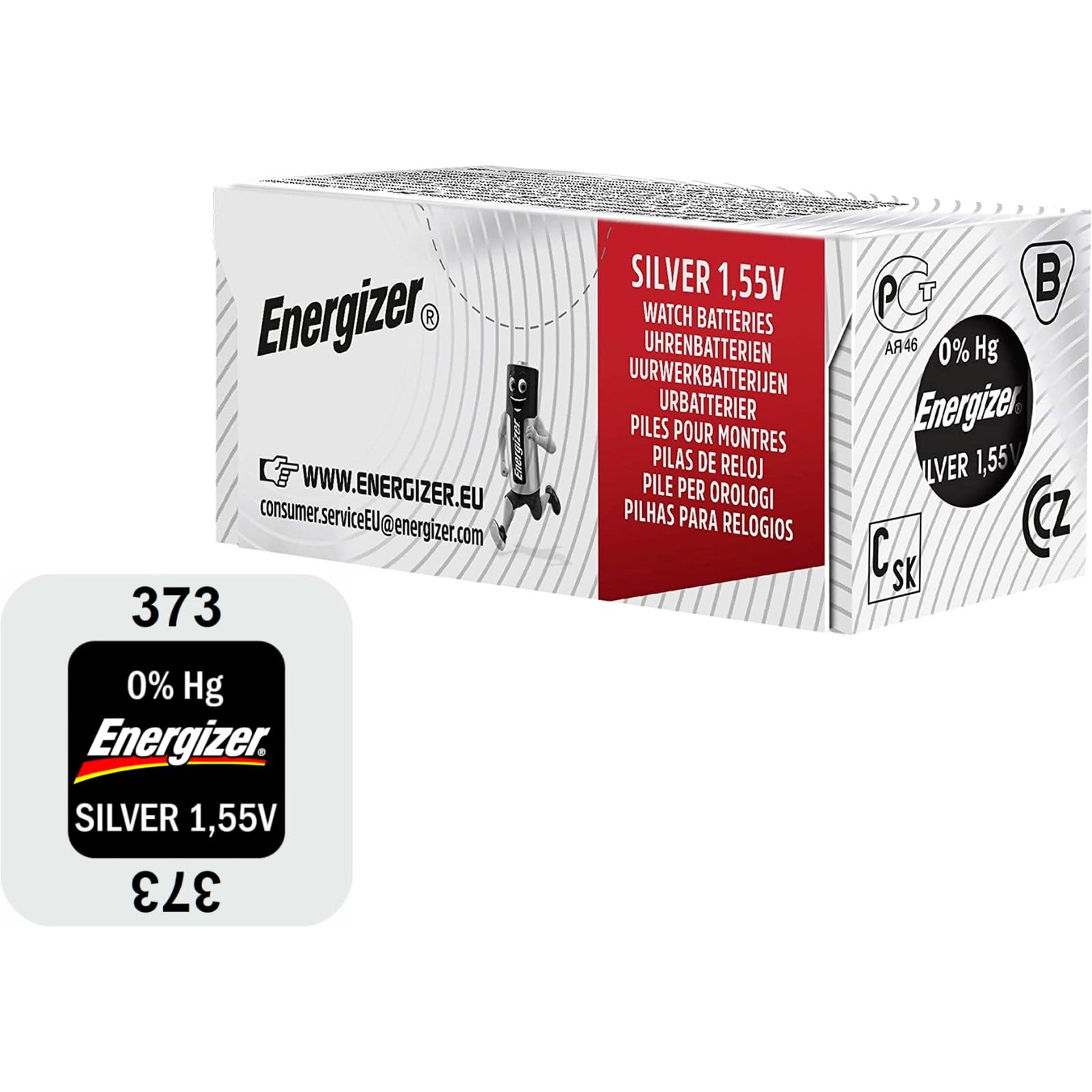 Batteria Al Litio A Bottone Energizer 2016 – 2 Pezzi, Ideale Per Orologi E Cardiofrequenzimetri