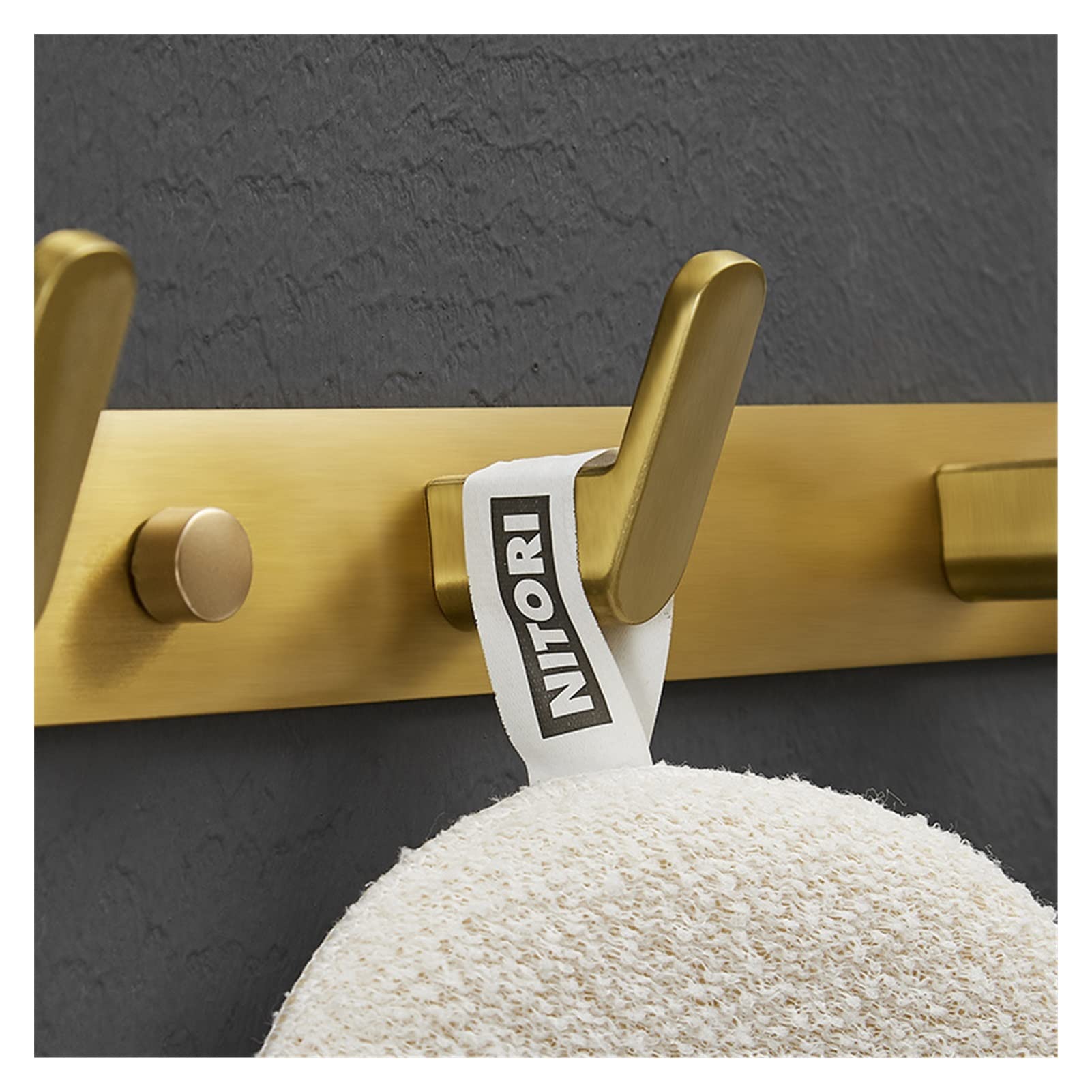 ZTBHBathroom Hardware Sets Robe Hooks Clothes Hat Hook Row, Aluminum Bathroom Robe Hook, Robe Hook Bath Hardware Set Bathroom Hardware Towel Set (Color : 6 Hooks)