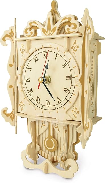 QUAY Pendulum Clock Woodcraft Construction Kit FSC