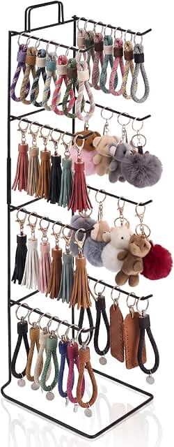 Mifoci 4-Tier Keychain Display Stand