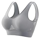 Sports Bras for Women High Support Full Coverage Anti Sagging Bra Plus Size Wireless Comfort Yoga Gym Lift up Air Bra