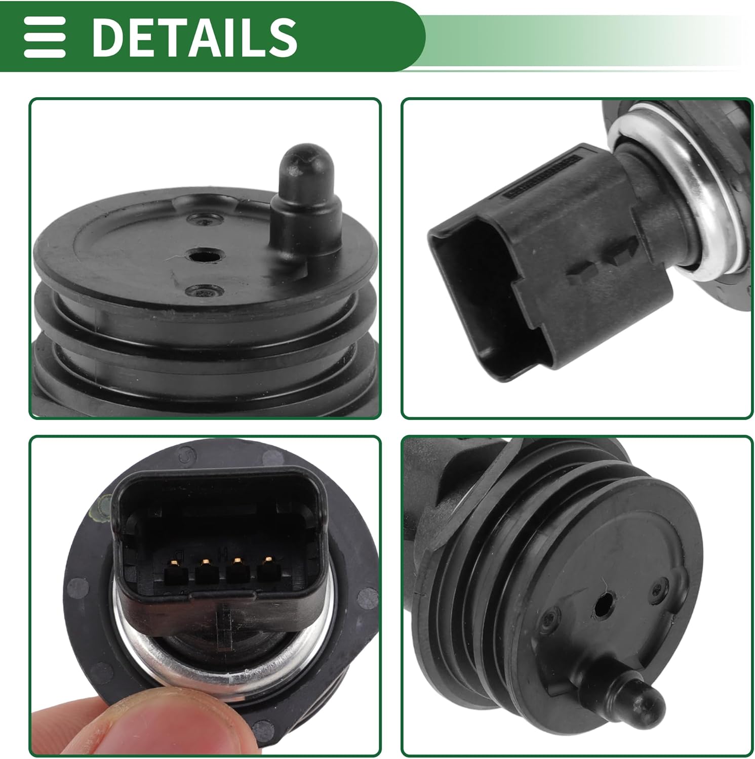 A/C Pressure Switch Sensor for Ford Focus 2.0 TDCi 2016 for Ford Kuga 2.0 TDCi 2016 Air Conditioning Refrigerant Pressure Transducer 81CP3801 1 Pcs