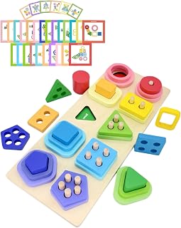 Dementia Activities for Seniors – Color and Shape Cognitive Board