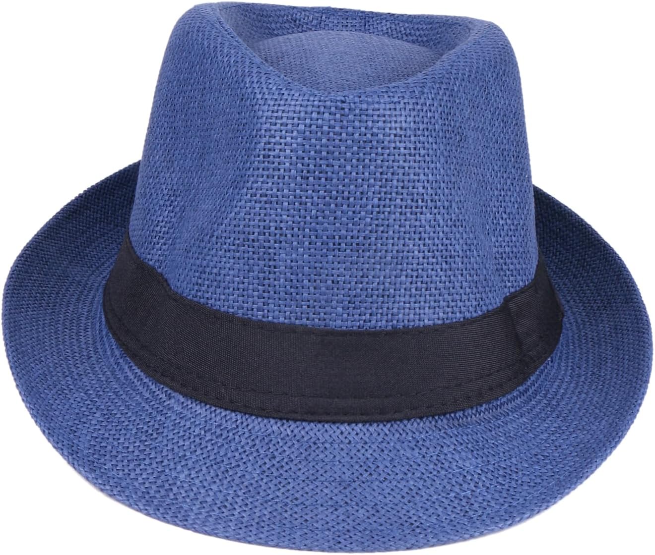 Unisex Fedora Hat Trilby Cuban Sun Protection Short Brim - Image 2