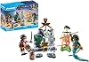 Playmobil 71420 Pirates: Treasure Hunt, Pirate vs. Deeper, an exciting underwater world with a pirate and an morey eel man, fun imaginative role-play, playsets suitable for children ages 4+