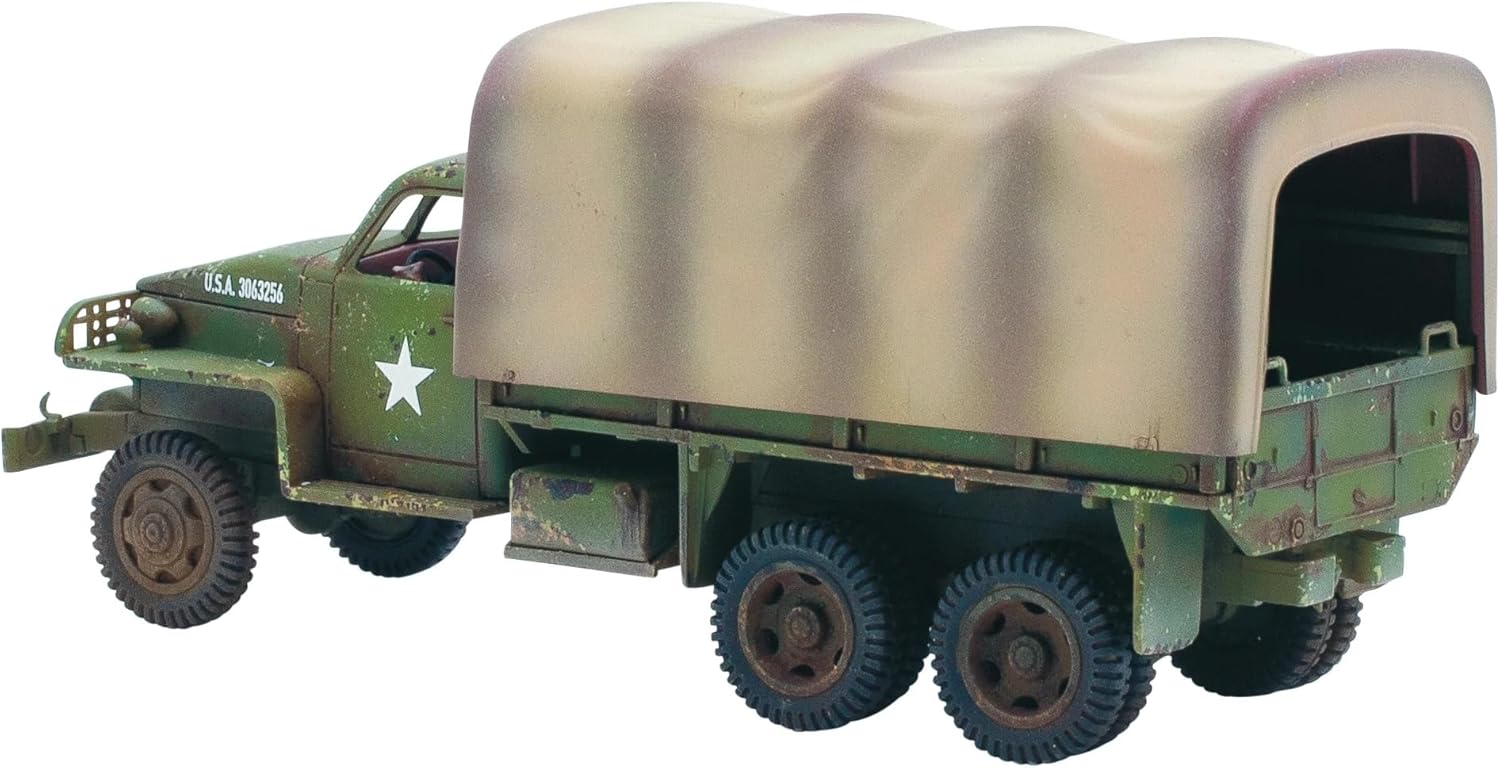Studebaker US6 Truck - 1:56 / 28mm Plastic Scale Model for Bolt Action by Warlord Games - Highly Detailed World War 2 Miniature