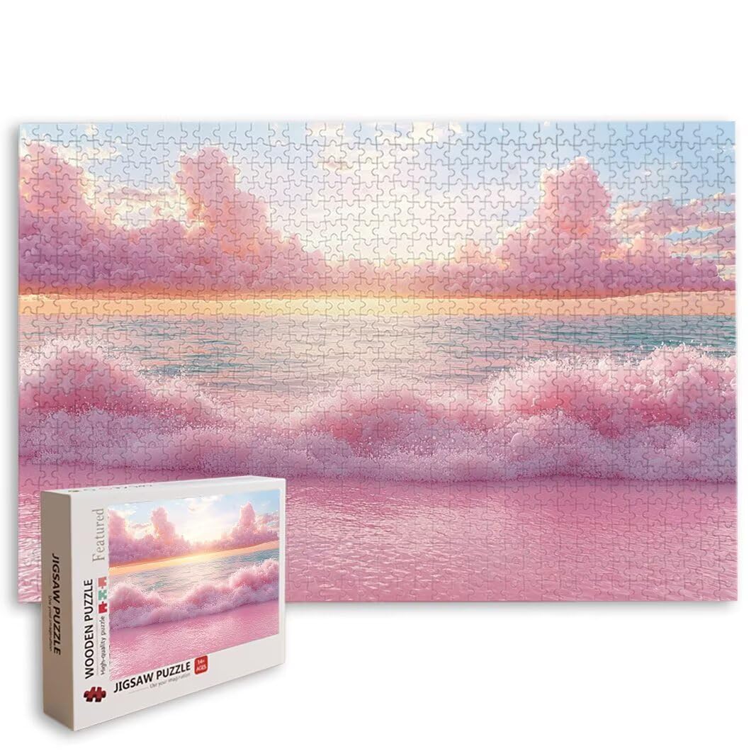 Puzzle Playa, Puzzle 5000 Piezas, Rompecabezas, Regalo Mujer, Decor -8350