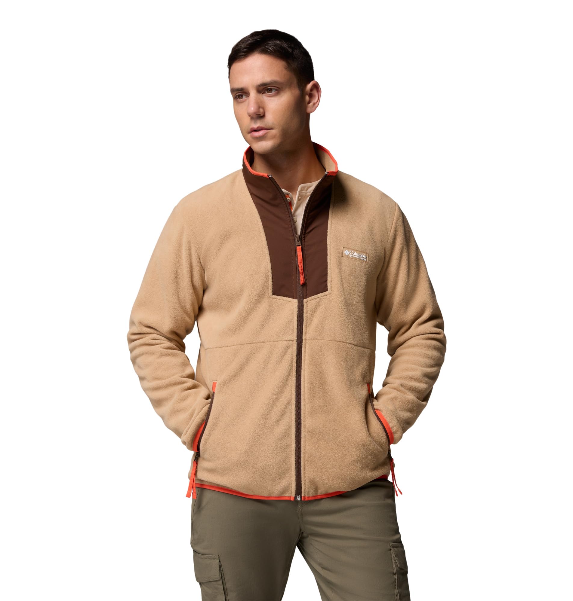 Columbia Herren Sequoia Grove Fleece mit Durchgehendem Reißverschluss Fleecejacke mit durchgehendem Reißverschluss (1er Pack)