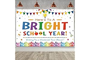 Back to School Bash Backdrop Banner