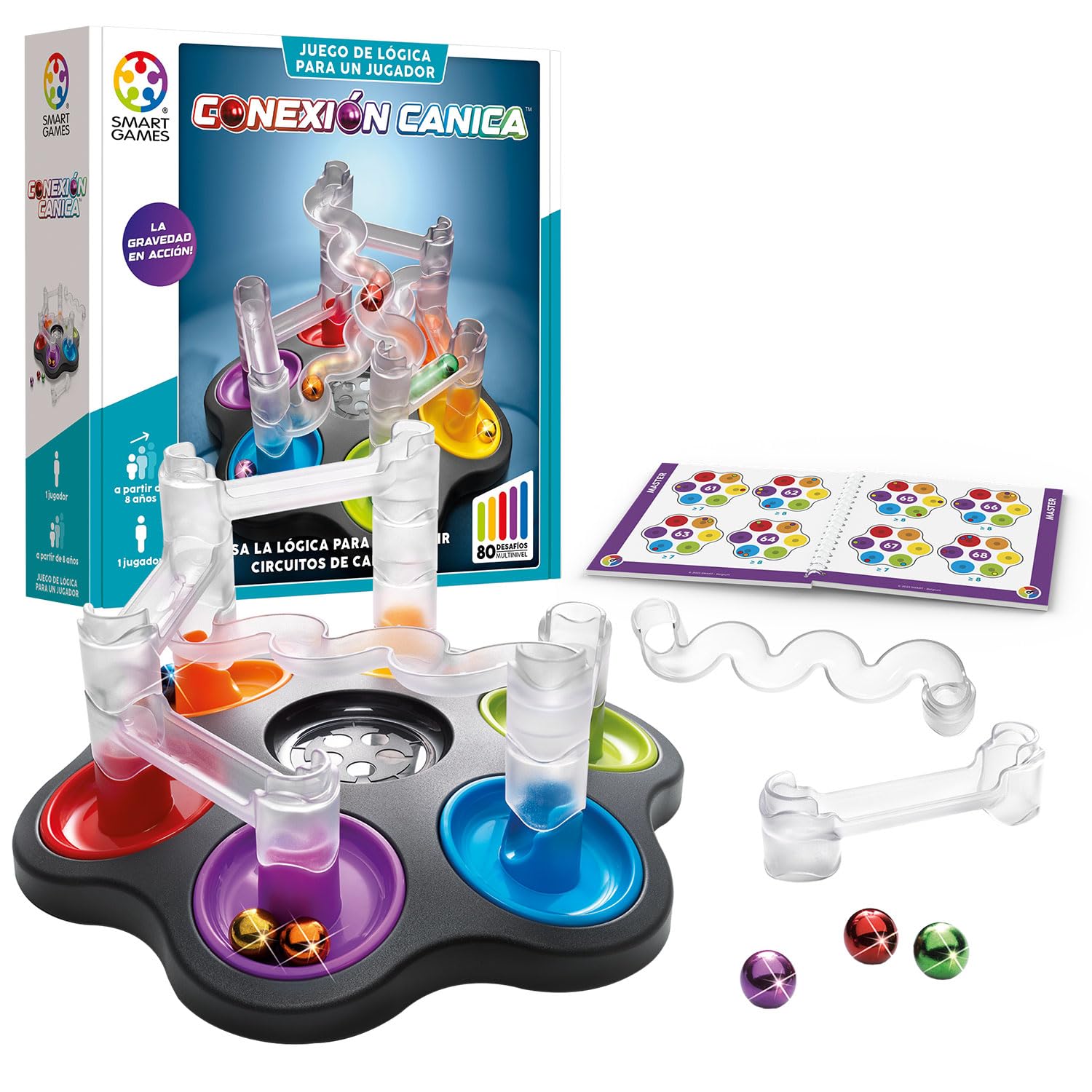 SmartGames Der Verlorene Tempel - Logikspiel Ab 8 Jahren Mit 80 Herausforderungen