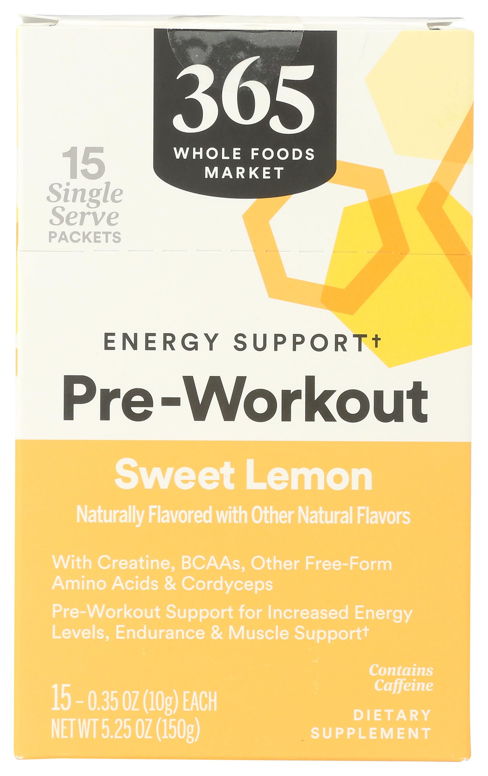 Amazon.com: 365 by Whole Foods Market Pre-Workout Energy Support