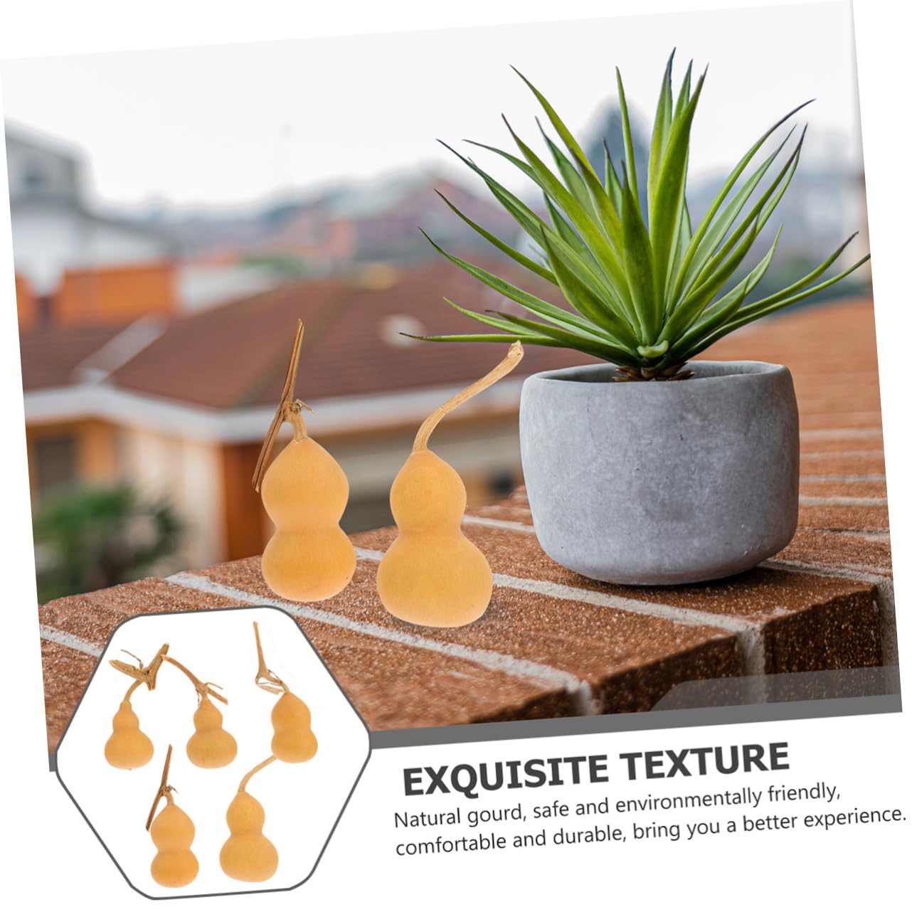 de Calabazas Mini Varios Estilos 10 Piezas para Adornos Artesanales Tacto Cómodo y Fácil de Ideales para Oficina y Fiestas