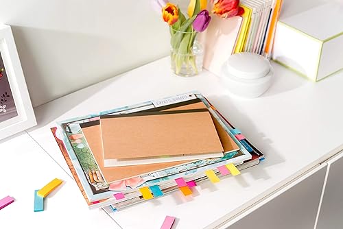 Miniatura 8 de Post-it Banderas, 50dispensador, 2 dispensadorespaquete, 1 pulgada de ancho, morado (680-PU2) (paquete de 2)