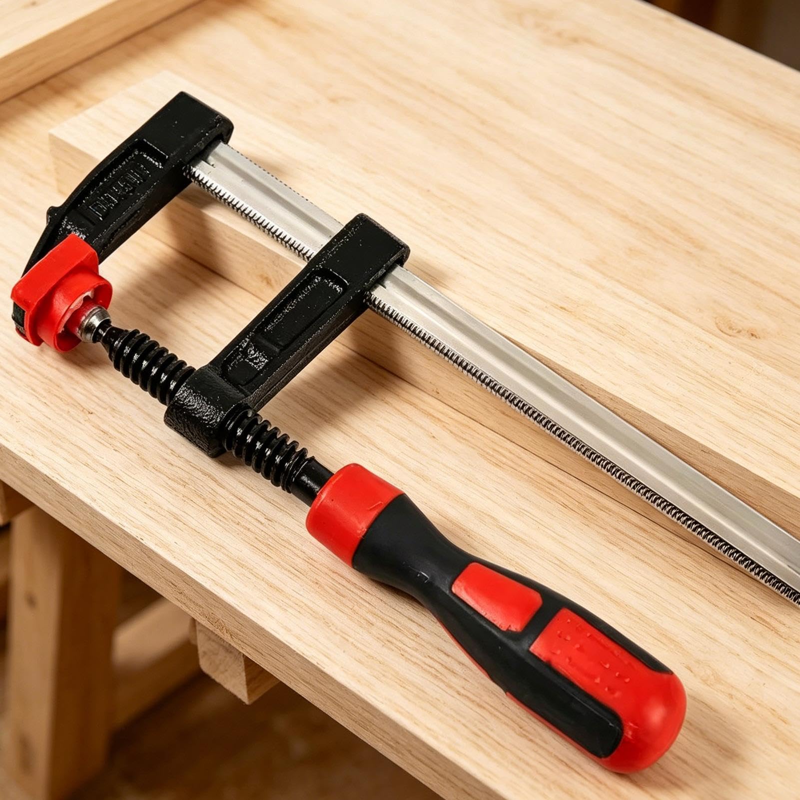 Sargentos para Carpintería Herramientas de Precisión para Carpintero Juego | Sargentos para madera en F para encolar para Montaje de Muebles Ebanistería Estructuras y