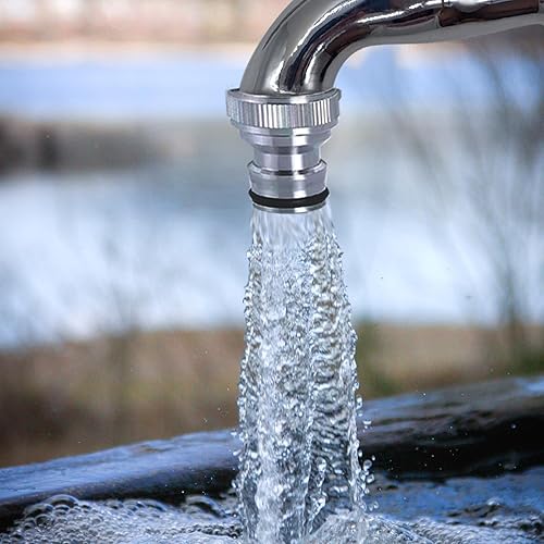 Miniatura 7 de Paquete de 2 sistemas de bloqueo de grifo para exteriores, bloqueo de manguera de jardín aislado ahorra agua, evita el uso no autorizado y el