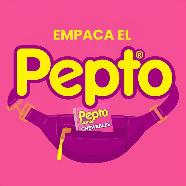 Foto 8 de 8 de Pepto Bismol Pepto-Bismol tabletas masticables, 30 unidades