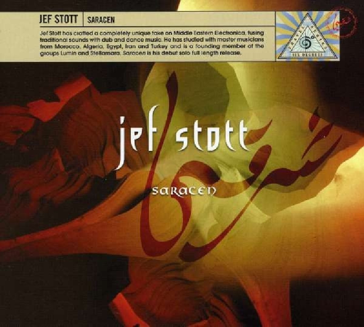 Saracen [Audio CD] Jef Stott; Yossi Fine and Reda Darwish