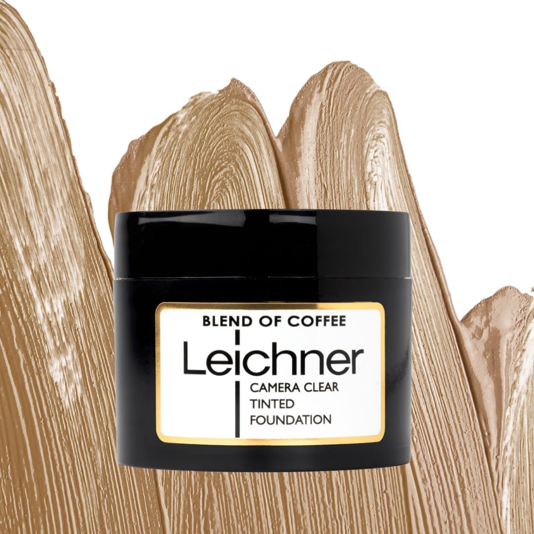 Leichner Camera Clear Tinted Foundation – Coffee | 30ml | Professional Full-Coverage & Moisturising Formula